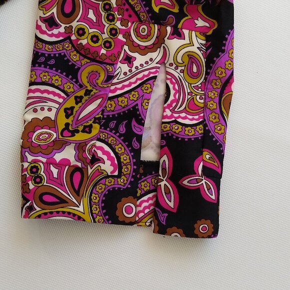 Jude Connally Floral Paisley Dress Megan Floral Paisley Print Size Medium - Picture 4 of 5